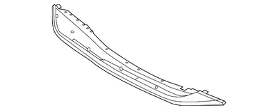 Genuine Nissan Lower Molding 62084-6RR0C - Image 1 of 2