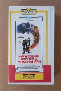 VHS film LE AVVENTURE DEL BARONE DI MUNCHAUSEN Terry Gilliam 1991 Vivivideo - Picture 1 of 4