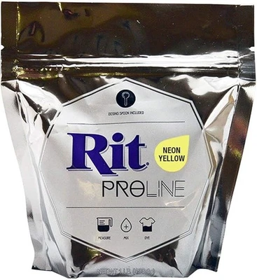 RIT Nakoma Proline Dye Powder Bag NeonYellow Green Navy Blue Dark Brown Black - Image 1 of 4