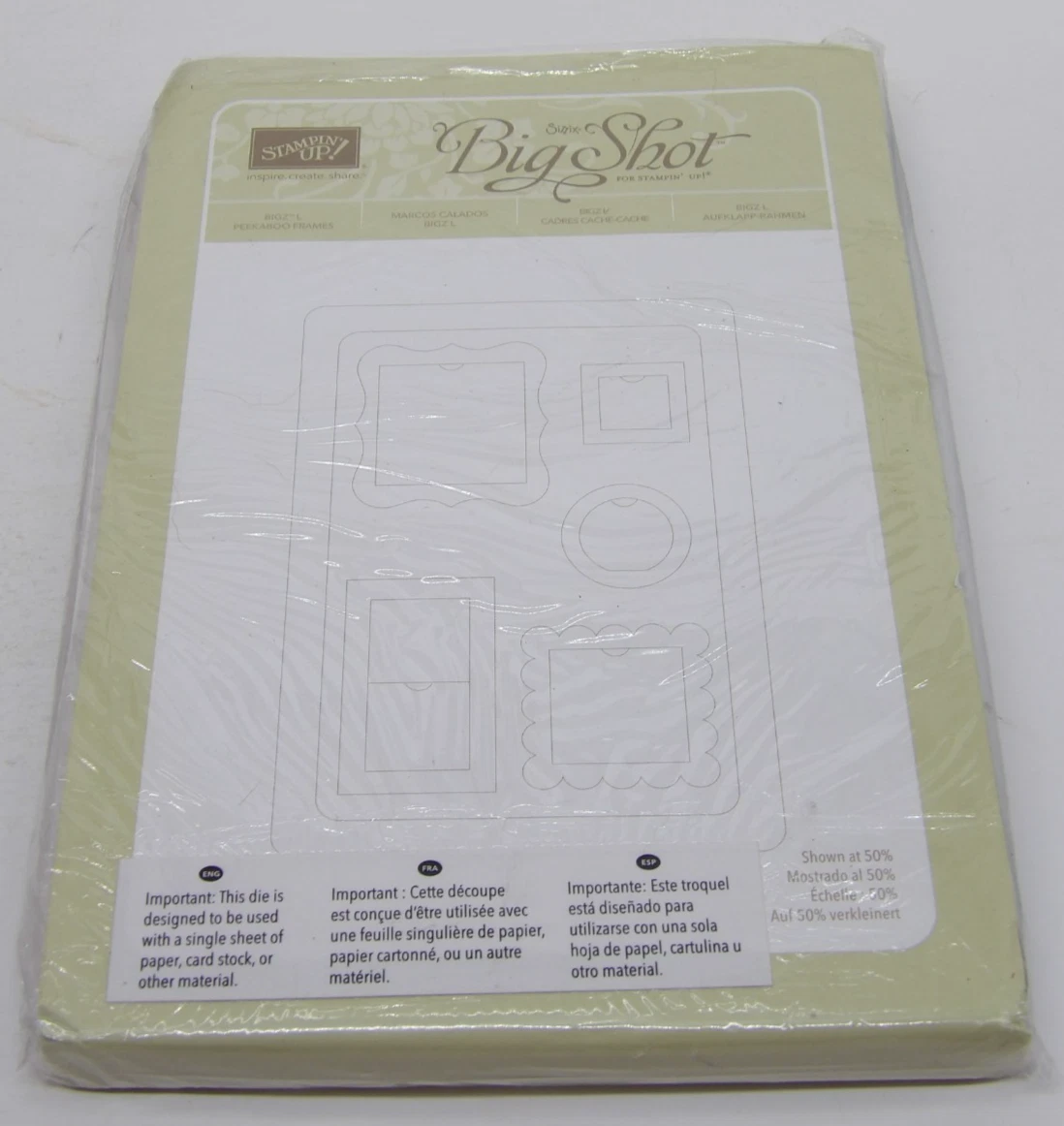 Stampin' Up! Sizzix Big Shot Scrapbooking Die Cutting & Embossing