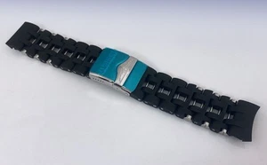 Genuine INVICTA Sea Spider 26mm Watch BRACELET Band Polyurethane w Silver Pins - Picture 1 of 3