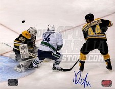 Dennis Seidenberg Boston Bruins Signed Stanley Cup 8x10 Tim Thomas Alex Burrows