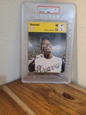 1977-1978 Sportscaster 03-16 Henry Hank Aaron PSA 8 NMMT Atlanta Braves 