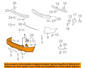 Chevrolet GM OEM 09-12 Traverse Rear Bumper-Cover 20969815 - Picture 1 of 2