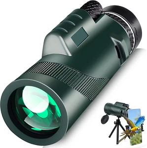 50X60 Monocular Telescope, Monoculars for Adults High Powered, High Power HD Com - Picture 1 of 12