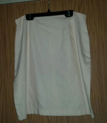 New W/Tag HUGO BUSCATI MILANO Size 12  Skirt Butter Cream Beige Made in U.S.A  - Image 1 of 4