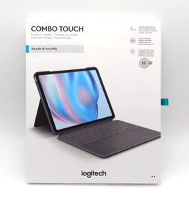 Logitech Combo Touch iPad Air 13 pollici M2 - grigio spagnolo QWERTY - Foto 1 di 7