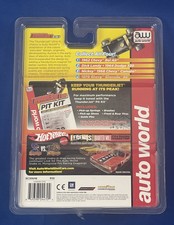 Auto World Thunderjet Slot Car Dick Landy 1964 Dodge 330 White Lightning Chase