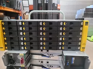 (72TB) HP 3PAR STORESERV 8000 STORAGE ARRAY 24 x 3TB SAS HDD 12G CONTROLLERS - Picture 1 of 4