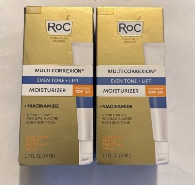 (2 PACK) RoC Multi Correxion Even Tone + Lift Moisturizer Sunscreen SPF 30 - Image 1 of 2