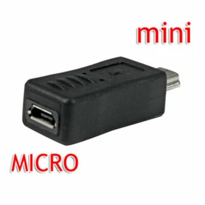 Mini USB  to Micro USB   Converter Adapter - Bild 1 von 2