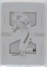 2016 National Treasures Collegiate Printing Plate Black 1/1 Jimmy Graham #57 8at