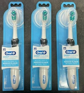 Oral-B Complete Action Deep Clean Electric 3PCS Toothbrush 91610560 WHITE.BLACK - Picture 1 of 1