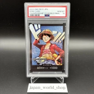 PSA 10 Don!! Card Luffy Championship 2023 World Final Prize ONE PIECE Japanese - Picture 1 of 6