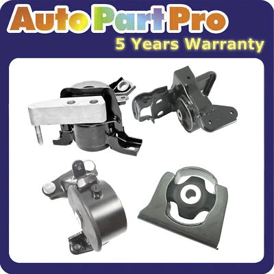 For Toyota RAV4 2.5L 4WD 2009-2012 Engine Motor & Automatic Trans Mount Set 4PCS Foto 1 de 4