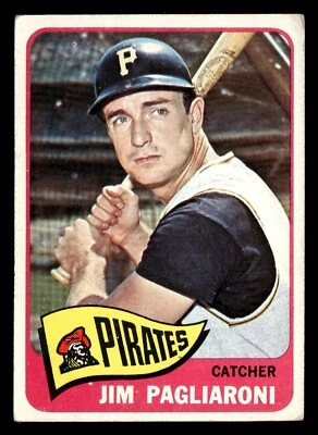 1965 Topps JIM PAGLIARONI #265 VG-EX Pittsburgh Pirates - Image 1 of 2
