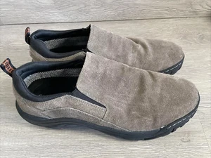 Eddie Bauer Men’s Newport Slip On Shoes Gray Suede Loafer US 13 EUR 47 - Picture 1 of 6