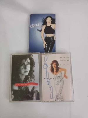 Gloria Estefan Lot of 3 Cuts both ways, Heaven's what I feel, Hold me Cassette Foto 1 de 4