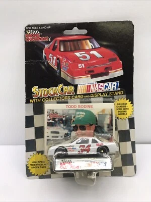 Racing Champions Stock Car NASCAR #34 Todd Bodine 1991 fundido a presión 1:64 Foto 1 de 3