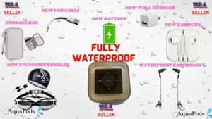 WATERPROOF Apple iPod Shuffle 4th Generation Slate color 2GB - MEGA BUNDLE - Picture 1 of 1