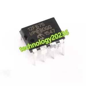 2PCS NEU PIC12F675-I/P DIP-8 12F675 #LL - Picture 1 of 1