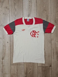 FLAMENGO 1979 1983 AWAY FOOTBALL SHIRT SOCCER JERSEY VINTAGE RETRO S/8 ADIDAS - Picture 1 of 20
