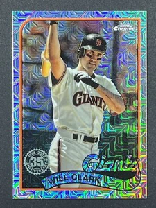 WILL CLARK 2024 Topps Series 1 #T89C-47 Silver Pack Chrome San Francisco Giants - Picture 1 of 2
