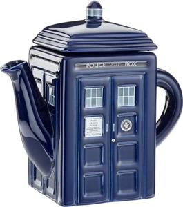Doctor Who Tardis Ceramic Teapot - Picture 1 of 5