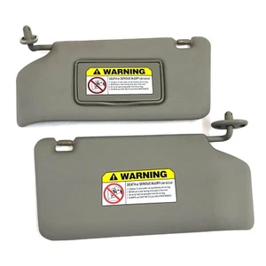 2000-2006 Honda Insight Sun Visors OEM Pair Passenger Driver Side Shades - Picture 1 of 3