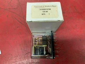 NEW IN BOX STRUTHERS- DUNN 125VDC. COIL 219XDX167NE - Picture 1 of 4