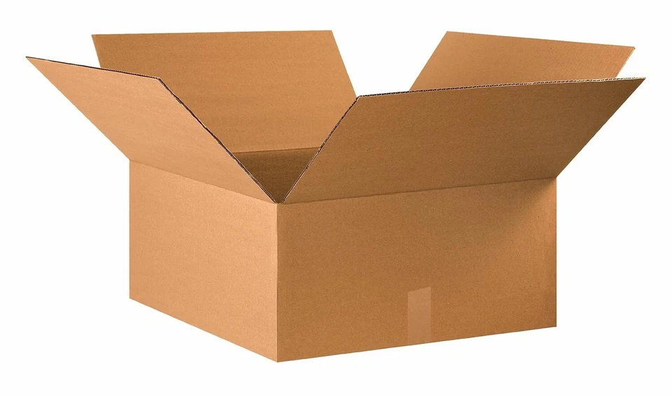 22 x 20 x 10 Shipping Boxes Moving Boxes Corrugated Kraft 15/Bundle 15/Pack - Image 1 of 4
