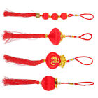  4 pièces lanternes à cordes chinoises Nouvel An décorations voiture de festival