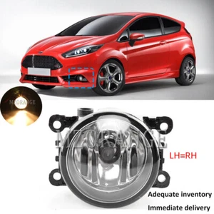 Front Bumper Fog Light Lamps W/Bulb Halogen For Ford Fiesta MK7 Zetec 2008-2017 - Picture 1 of 10