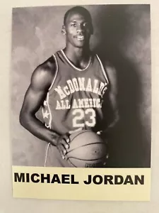 1988 Baseball Card Kingdom Michael Jordan McDonald's All American Promo Card #35 - Picture 1 of 2