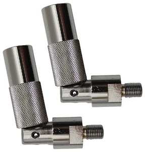 2 Lot Diesel 360-309 CB HAM Radio Antenna Fold Over Mounts with 3/8x24 Threads - Picture 1 of 8