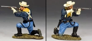 KING & COUNTRY JOHN FORD'S CAVALLERY KX024 US-KAVALLERIE TROOPER KNIENDES SCHIESSEN - Bild 1 von 1
