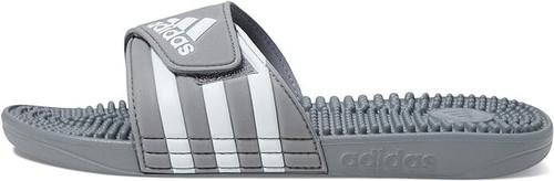 Adidas Sandalo Uomo Adissage Slides Grigio Bianco Grigio 16
