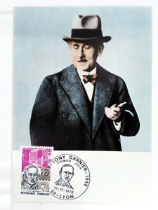 Tony Garnier France Card Maximum Postcard M76