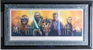 Drew Struzan "Star Wars Ep.4 TV Guía Cubierta" Original Giclee Arte Impresión Enmarcada - Imagen 1 de 7