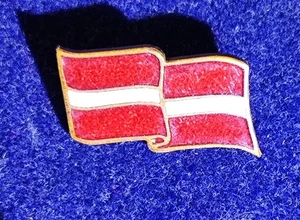Redkiy Znachok iz medi i emali. FLAGGE LATVII Znachok iz medi i emali. Votlichnom - Bild 1 von 3