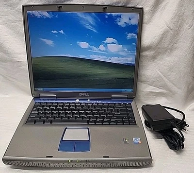 Dell Inspiron 5100 14.1" Vintage Laptop Pentium 2.8GHz 1GB Windows XP 40GB HDD - Image 1 of 4