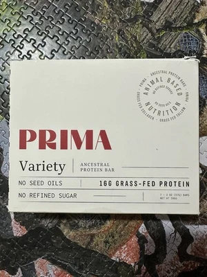 20 ПРОТЕИНОВЫХ БАТОНЧИКОВ PRIMA ORDINRAL из травяного белка коллагена без семенных масел - Изображение 1 из 4