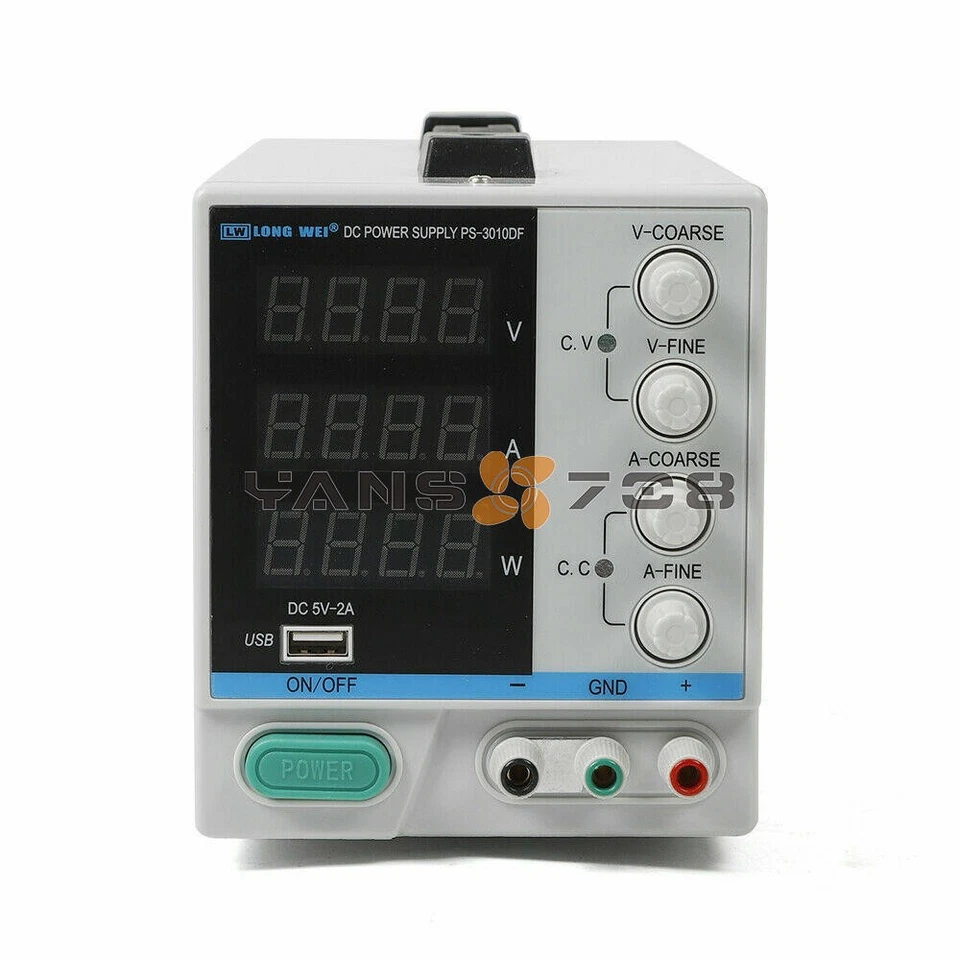 30V 10A 300W PS-3010DF Adjustable Power Supply Precision Variable DC Digital Lab - Image 1 of 1