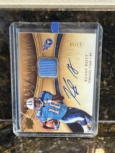 2009 Exquisite Collection Signature Jersey /50 Kenny Britt #SJ-KB Rookie Auto RC - Picture 1 of 2