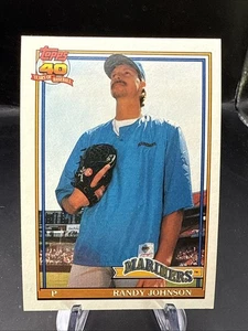1991 Topps - Randy Johnson #225 - Foto 1 di 2