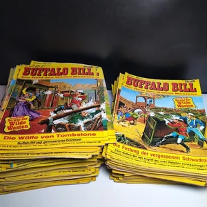 160 x Buffalo Bill Comic Hefte mit Sammelbände Bastei So war der wilde Westen - Bild 1 von 9