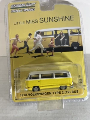 Autobús Volkswagen Tipo 2 (T2) Greenlight Hollywood 1:64 Little Miss Sunshine 1978 Foto 1 de 2