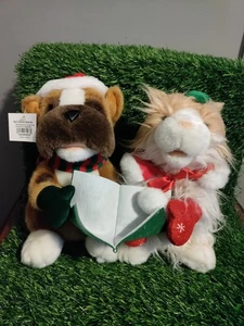 LESEN San Francisco Spieluhr singender Hund Katze animiert & Santa kommt in die Stadt - Bild 1 von 5