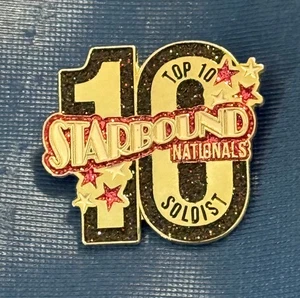 Starbound National Dance Finals Top 10 Soloist Pin - Picture 1 of 1