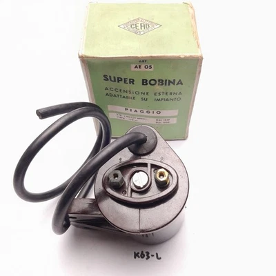 Vespa 125 150 GS150 GS160 GL150 SS180 VBB VBA Rally 180 APE Ignition Coil New #1 - Image 1 of 4